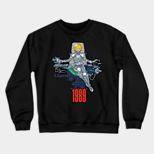 alien girl Crewneck Sweatshirt